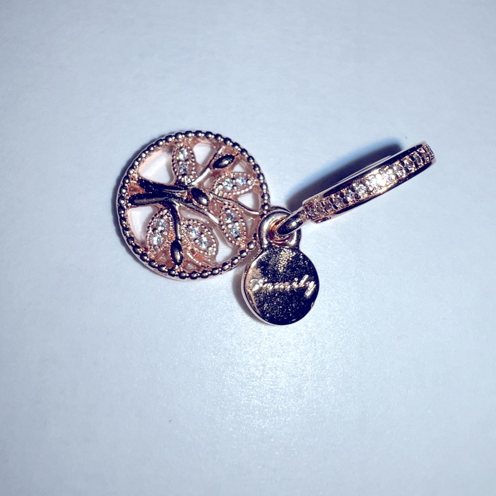 Pandora Rose Gold Plated “Family Tree” Charm